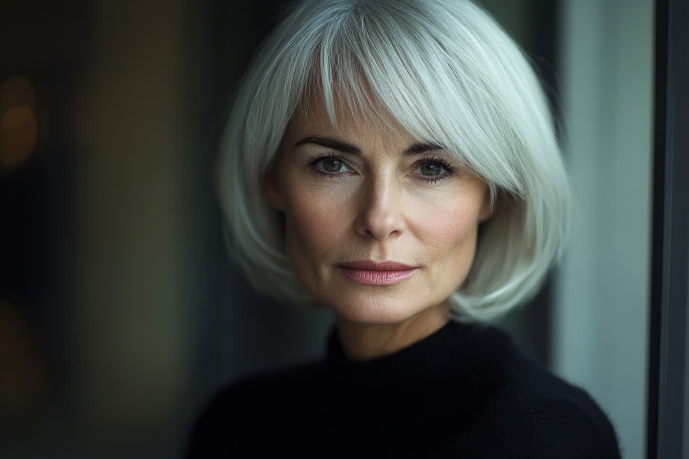 Coupes pour femme de 60 ans : les styles qui rajeunissent et subliment