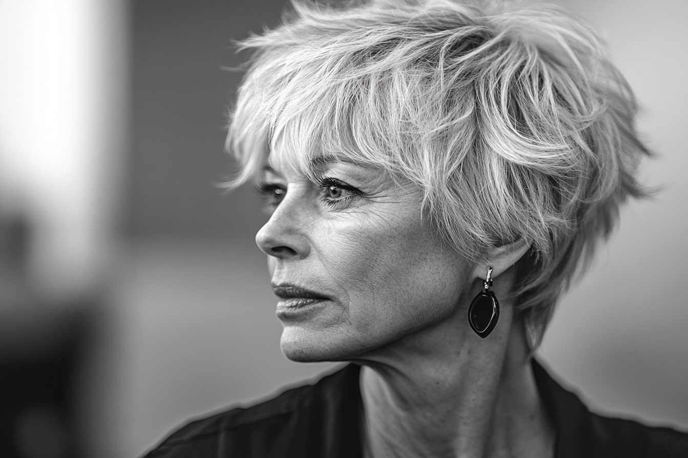 Coupes pour femme de 60 ans : les styles qui rajeunissent et subliment