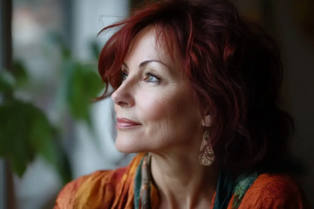 femme 50 ans carré rajeunissant