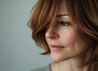 Le Carré Court : La Coupe Rajeunissante Idéale pour les Femmes de 50 Ans femme 50 ans carré rajeunissant