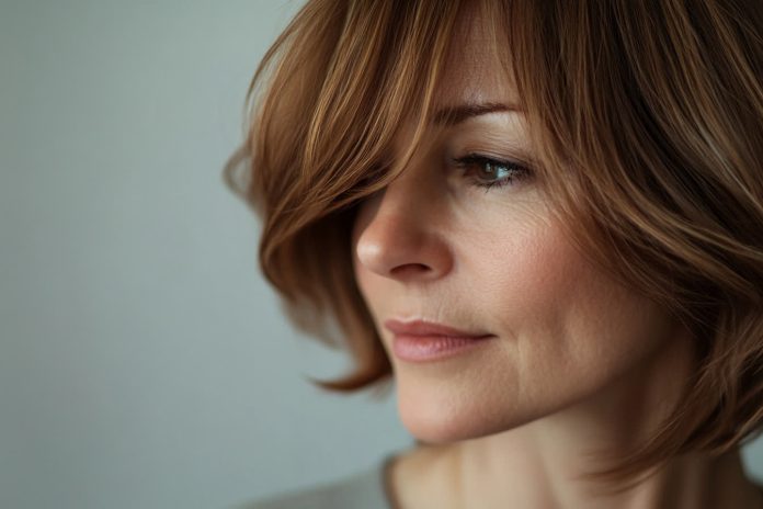 femme 50 ans carré rajeunissant