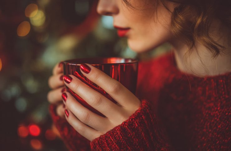 30 idées sublimes de nail art pour des ongles de Noël féeriques idées ongles Noel