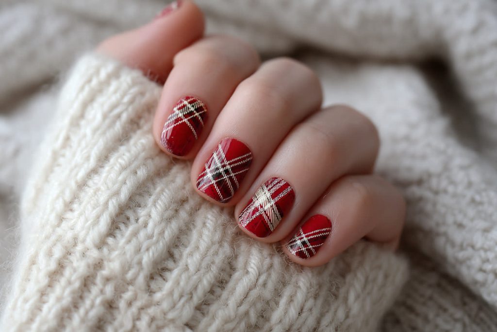 idées ongles Noel