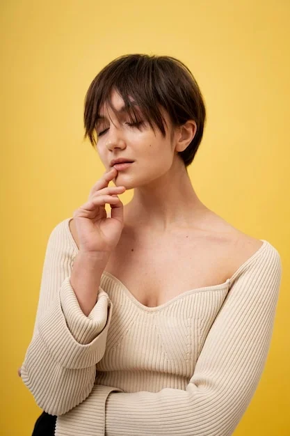 coupe courte et moderne femme