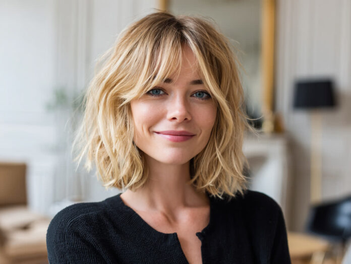 contouring cheveux au carré