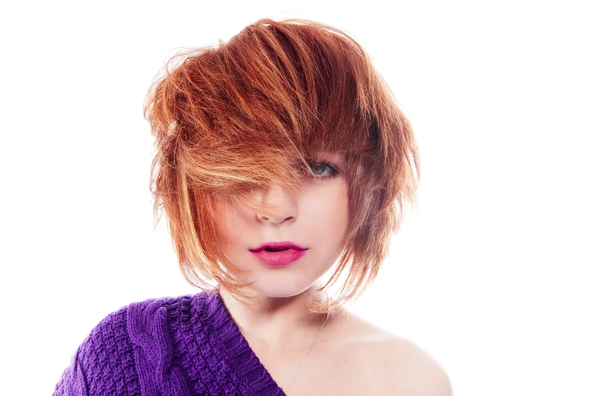 coupe shaggy femme