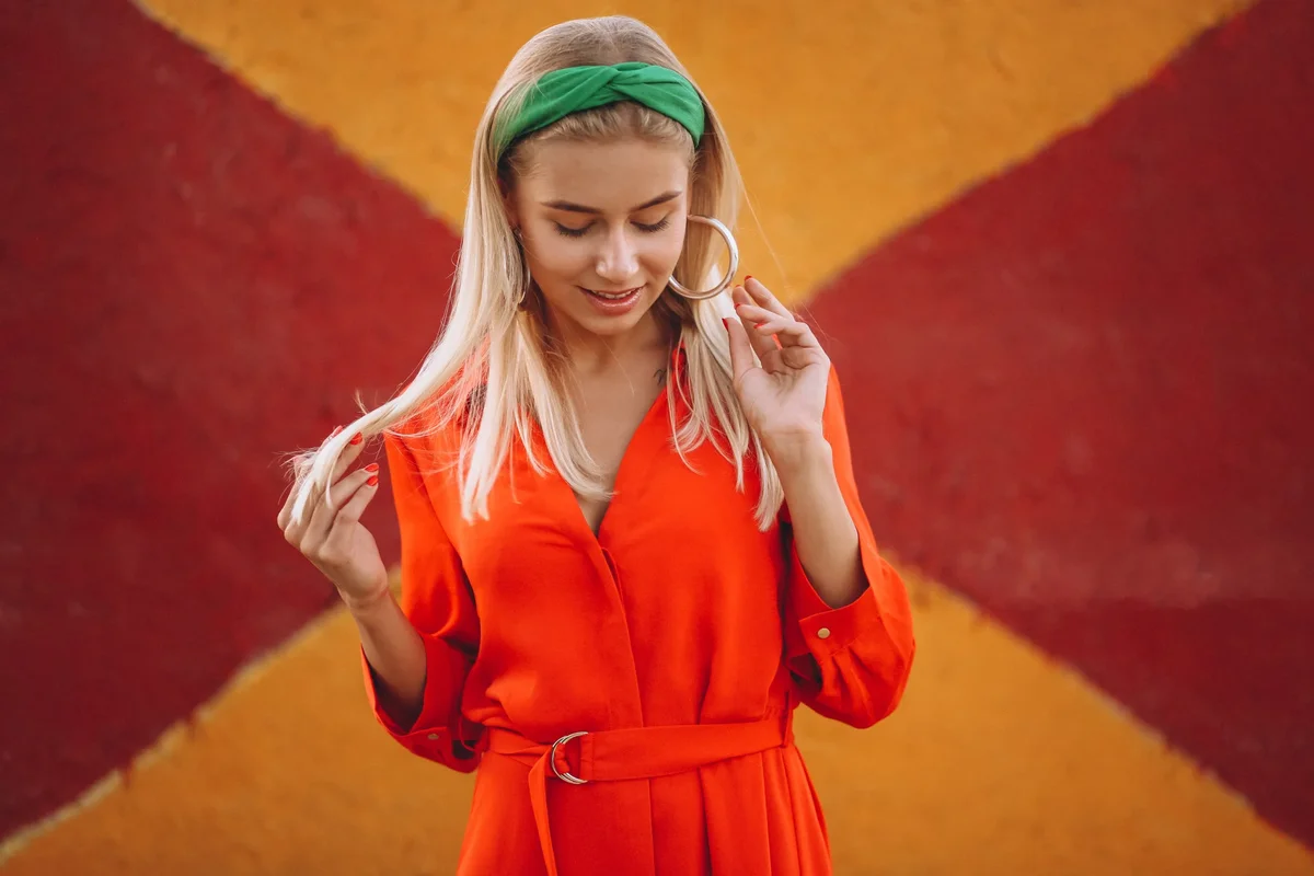 tenue couleurs complémentaires