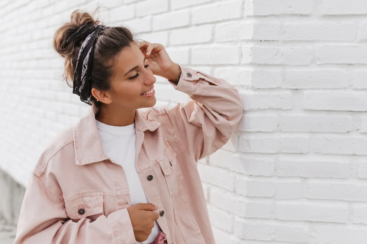 veste en jean fille